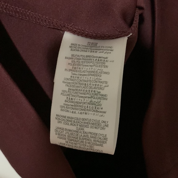 BCBG Generation Mini Dress with Pleather Panelling and Back Cutout - Size S - Picture 5 of 5